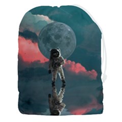 Astronaut-moon-space-nasa-planet Drawstring Pouch (3xl) by Jancukart