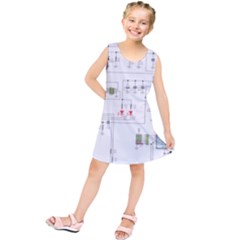 Circuits-electronics-atmel Kids  Tunic Dress by Jancukart