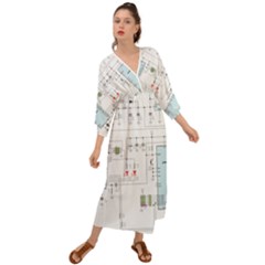 Circuits-electronics-atmel Grecian Style  Maxi Dress by Jancukart