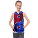 Yin Yang Eastern Asian Philosophy Kids  Sleeveless Hoodie View1