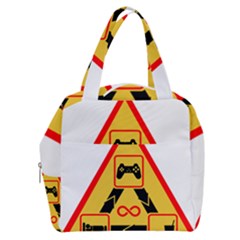 Gamer-geek-video-game-sign-fan Boxy Hand Bag by Jancukart