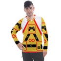 Gamer-geek-video-game-sign-fan Men s Pique Long Sleeve Tee View1