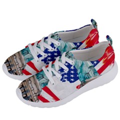 Statue Of Liberty Independence Day Poster Art Women s Lightweight Sports Shoes by Jancukart