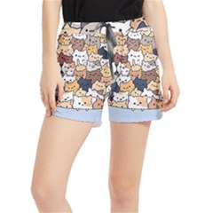 Cat-kitten Women s Runner Shorts by Jancukart