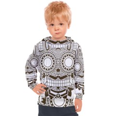 Barong-mask-art-bali Kids  Hooded Pullover by Jancukart