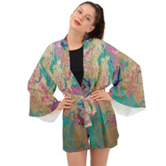 Freedom To Pour Long Sleeve Kimono by Hayleyboop