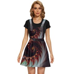 Digital-fractal-fractals-fantasy Apron Dress by Jancukart