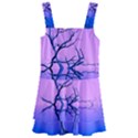 Nature-inspiration-trees-blue Kids  Layered Skirt Swimsuit View1