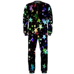 Christmas-star-gloss-lights-light Onepiece Jumpsuit (men) by Jancukart