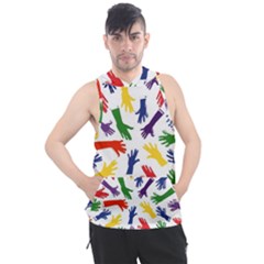 Integration-inclusion-hands-help Men s Sleeveless Hoodie by Jancukart