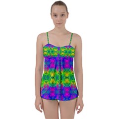 Happy Colors Babydoll Tankini Set by Thespacecampers