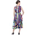 City-street-car-road-architecture Round Neck Boho Dress View2