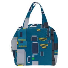 Amphisbaena Two Platform Dtn Node Vector File Boxy Hand Bag by Sapixe