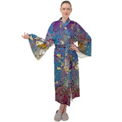 My Pour Cup Painting 7 1 Cbdoilprincess  Maxi Velour Kimono by CBDOilPrincess1