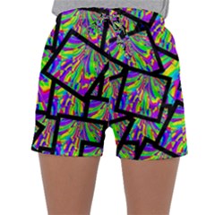 Vibrant Colors Cbdoilprincess Sleepwear Shorts by CBDOilPrincess1