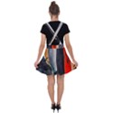 Art-modern-painting-background Velvet Suspender Skater Skirt View2