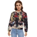 Ara-bird-parrot-animal-art Women s Long Sleeve Raglan Tee View1