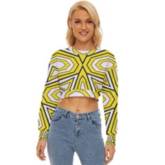 Abstract Pattern Geometric Backgrounds  Lightweight Long Sleeve Sweatshirt by Eskimos