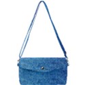 Jeans Blue  Removable Strap Clutch Bag View1