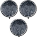 Ice Frost Crystals Mini Round Pill Box (Pack of 3) View1