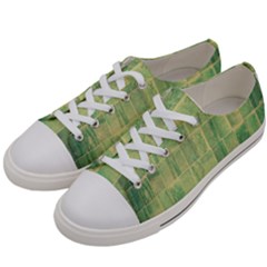 Bathroom Ceramic  Women s Low Top Canvas Sneakers by artworkshop