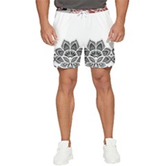 Im Fourth Dimension Black White Men s Runner Shorts by imanmulyana