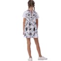 IM Fourth Dimension Black White 5 Kids  Asymmetric Collar Dress View2