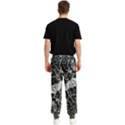 IM Fourth Dimension Black White 12 Men s Elastic Waist Pants View2