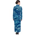 Surface Abstract  Turtleneck Maxi Dress View2