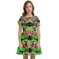 Lb Dino Kids  Puff Sleeved Dress by Thespacecampers