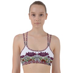 Im Fourth Dimension Colour 3 Line Them Up Sports Bra by imanmulyana