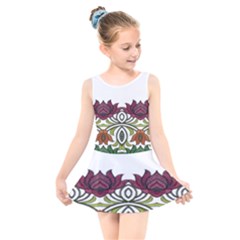 Im Fourth Dimension Colour 3 Kids  Skater Dress Swimsuit by imanmulyana