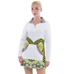 Im Fourth Dimension Colour 5 Women s Long Sleeve Casual Dress by imanmulyana