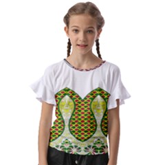 Im Fourth Dimension Colour 5 Kids  Cut Out Flutter Sleeves by imanmulyana