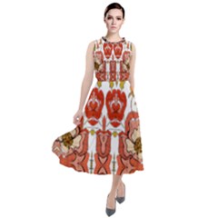 Im Fourth Dimension Colour 13 Round Neck Boho Dress by imanmulyana