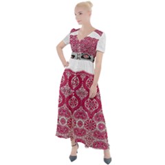 Im Fourth Dimension Colour 16 Button Up Short Sleeve Maxi Dress by imanmulyana