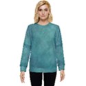 Dark Green Abstract Hidden Pocket Sweatshirt View1