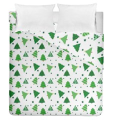 Christmas-trees Duvet Cover Double Side (queen Size) by nateshop