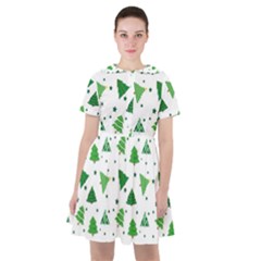 Christmas-trees Sailor Dress by nateshop