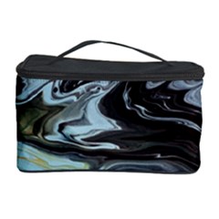 Abstract Painting Black Cosmetic Storage by nateshop