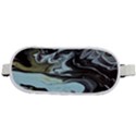 Abstract Painting Black Rounded Waist Pouch View2