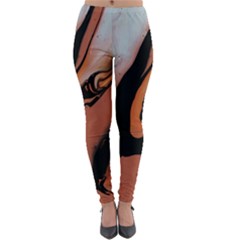 Paint Lightweight Velour Leggings by nateshop