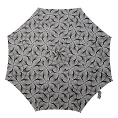 Abstract-gray Hook Handle Umbrellas (medium) by nateshop