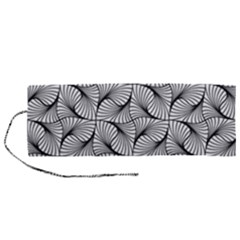 Abstract-gray Roll Up Canvas Pencil Holder (m) by nateshop