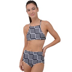 Basket High Waist Tankini Set by nateshop