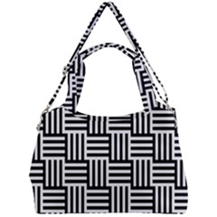 Basket Double Compartment Shoulder Bag by nateshop