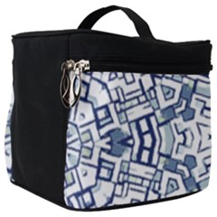 Blue-design Make Up Travel Bag (big) by nateshop