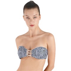 Comb Twist Bandeau Bikini Top by nateshop