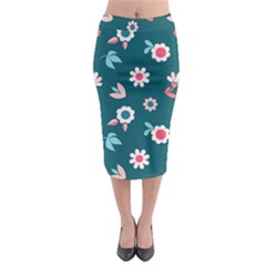 Cute Midi Pencil Skirt by nateshop