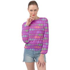 Design Modern Banded Bottom Chiffon Top by nateshop